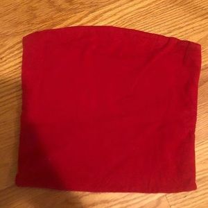 Brandy Melville Red Tube Top